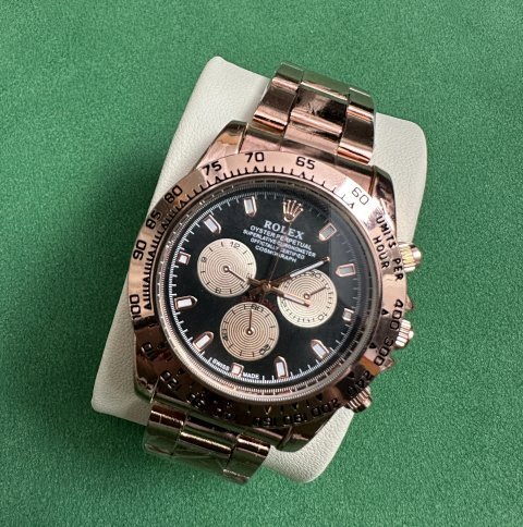 Three Subdial Steel Bracelet W