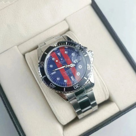 Color Bezel Steel Bracelet Wat