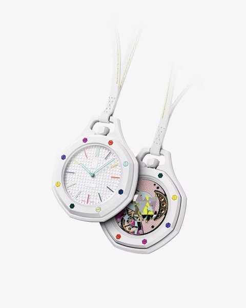 White Pendant Watch
