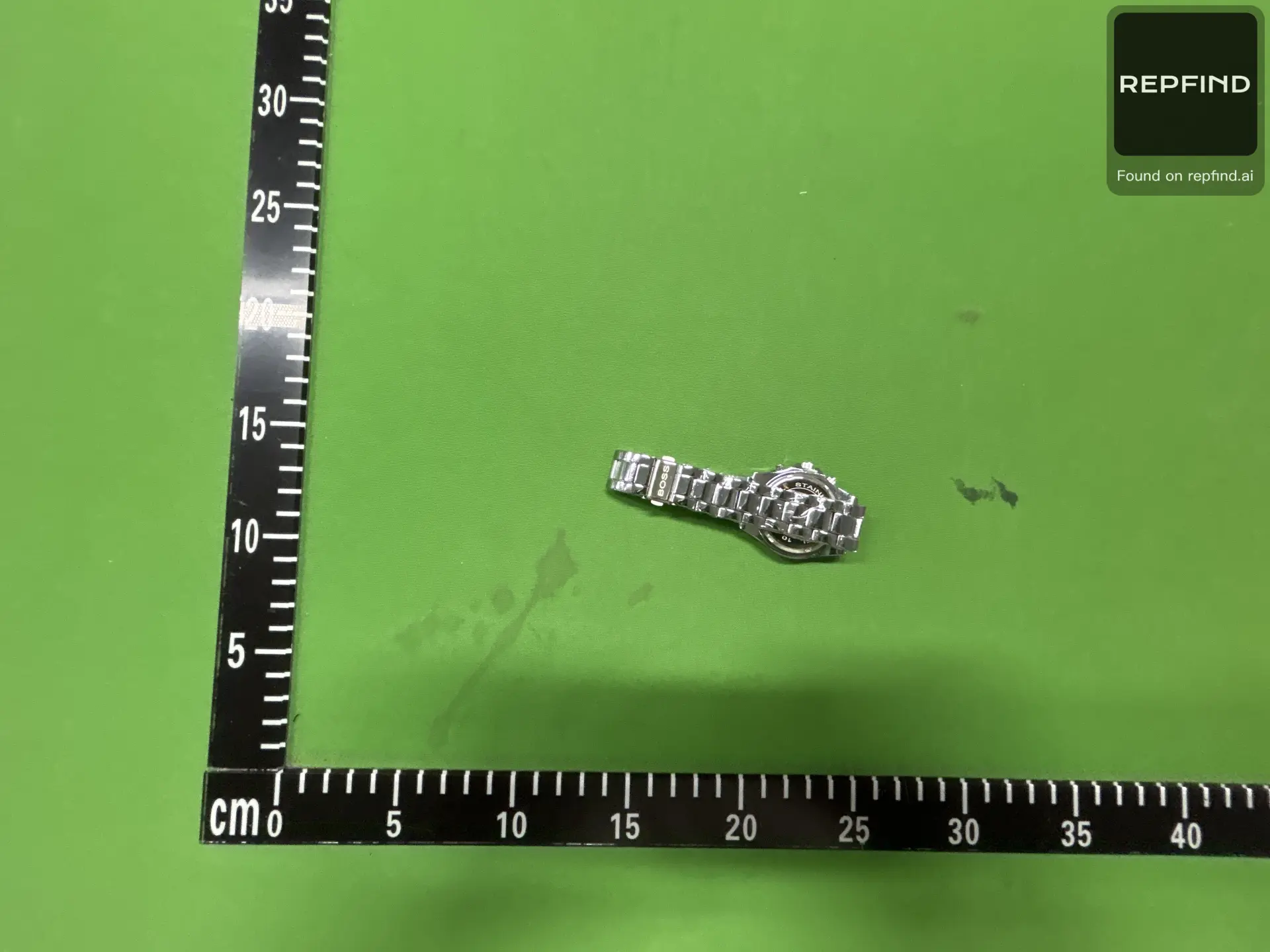 Three Subdial Steel Bracelet Dress Watch -3