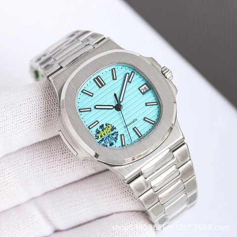 Turquoise Dial Steel Bracelet 
