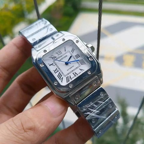 Square Roman Dial Bracelet Wat
