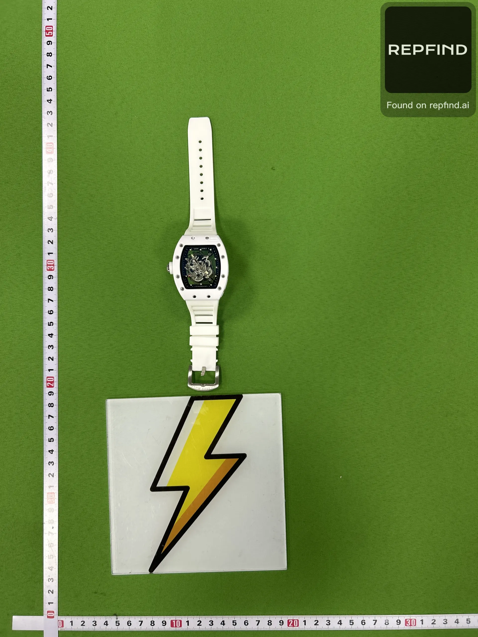White Strap Skeleton Watch Collection -4