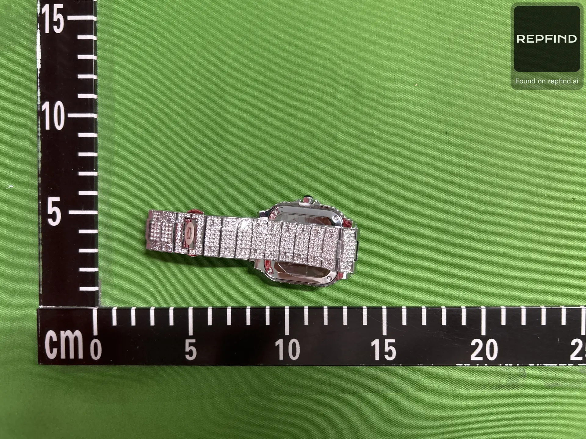 Crystal Set Square Watch Collection -6
