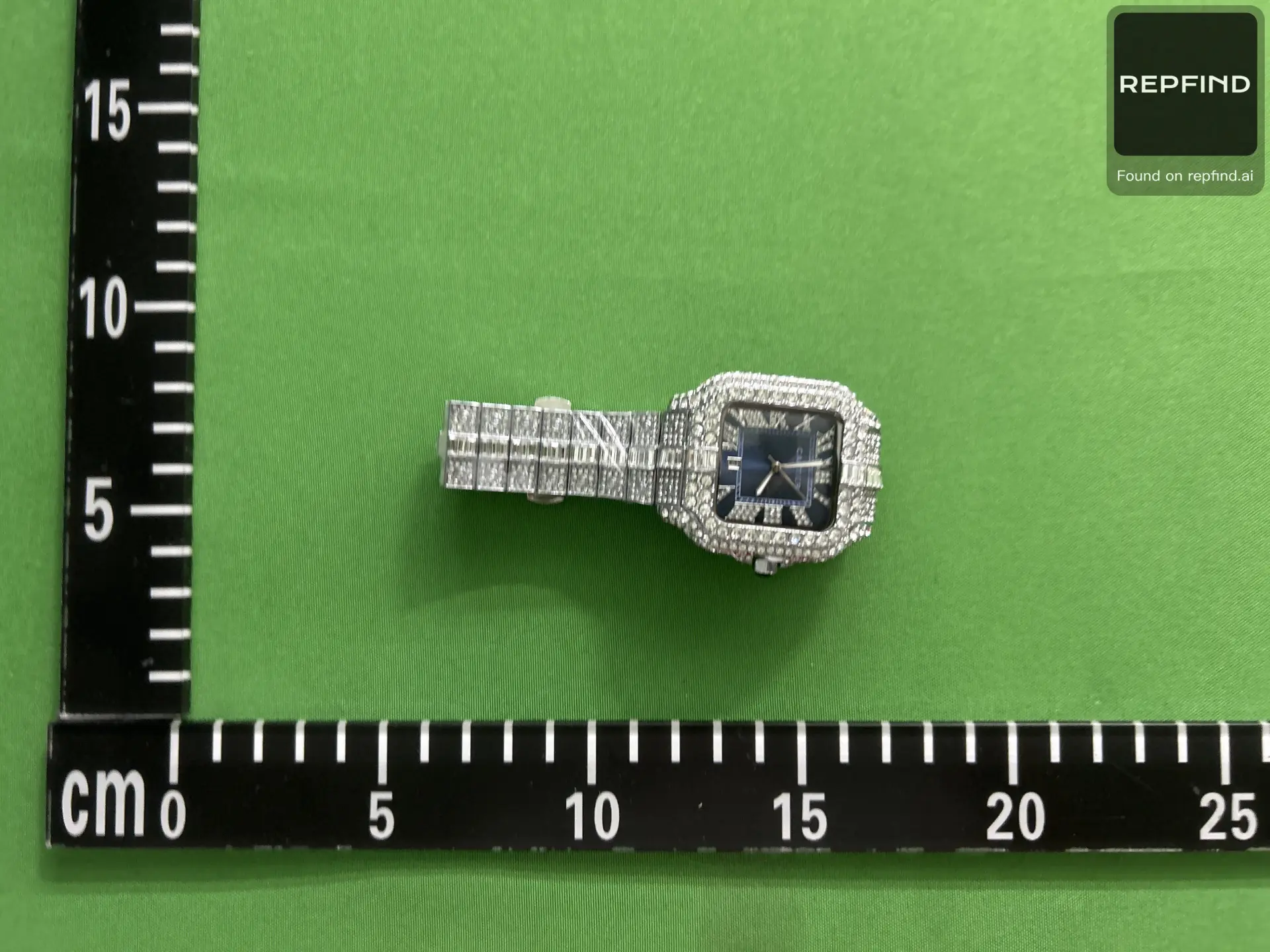 Crystal Set Square Watch Collection -5