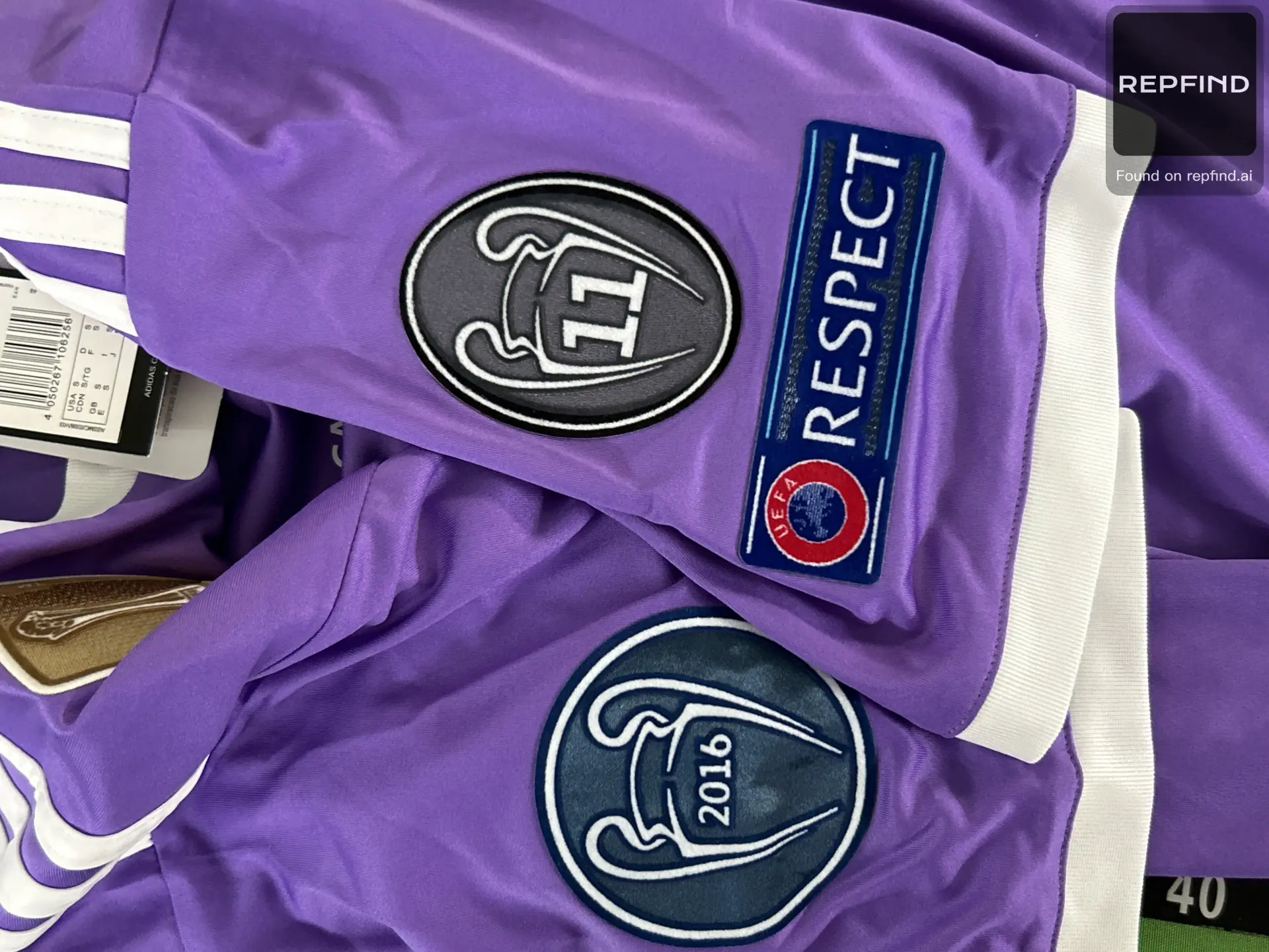 Real Madrid Retro No. 7 Football Jersey 4