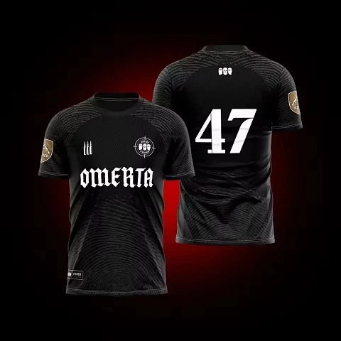 Omerta 47 Printed Crew Neck T-Shirt -2