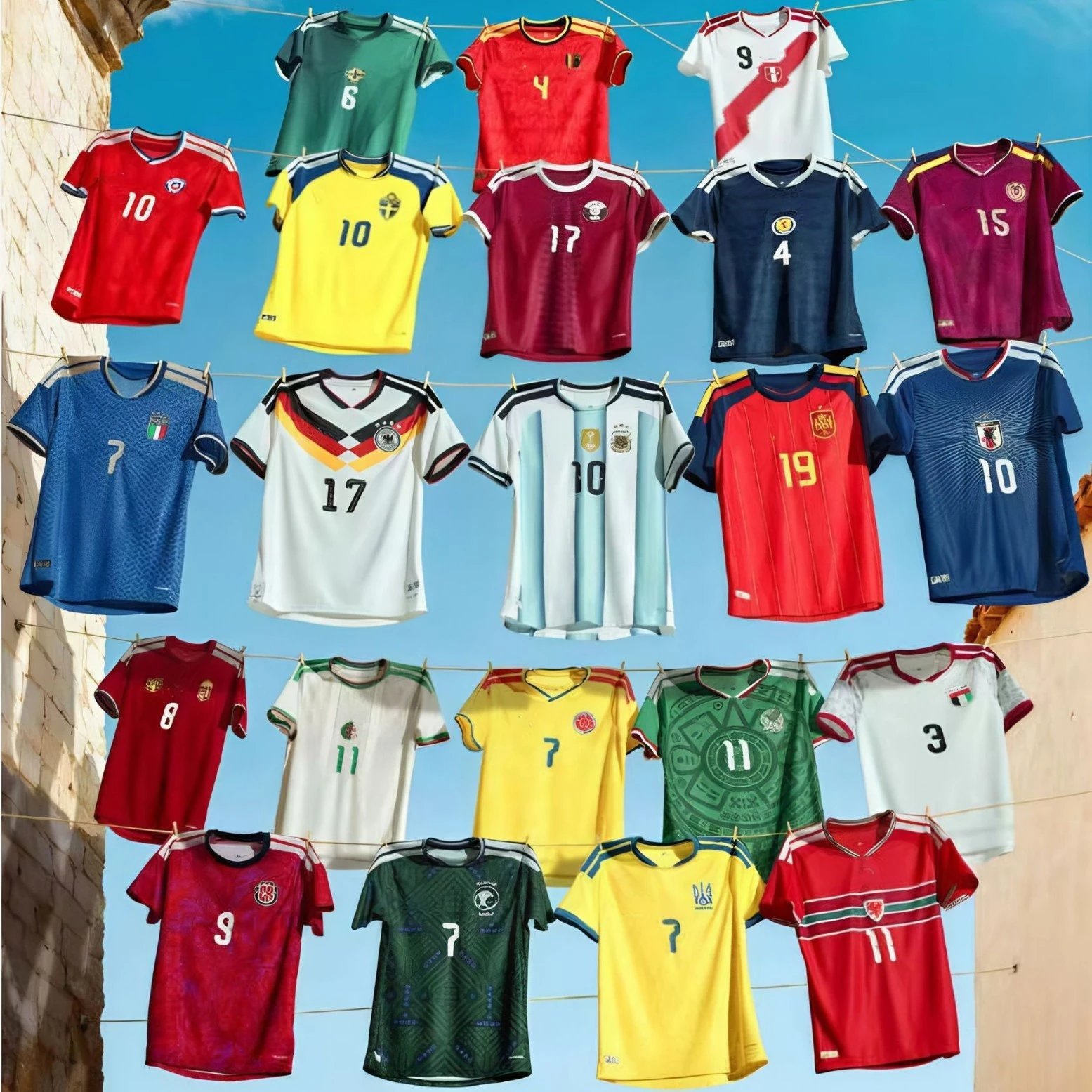 2026 World Cup National Team Football Jerseys -2