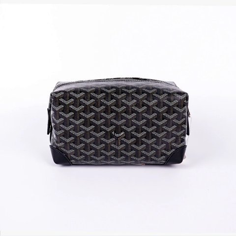 Goyard Pattern Zip Toiletry Bag -2