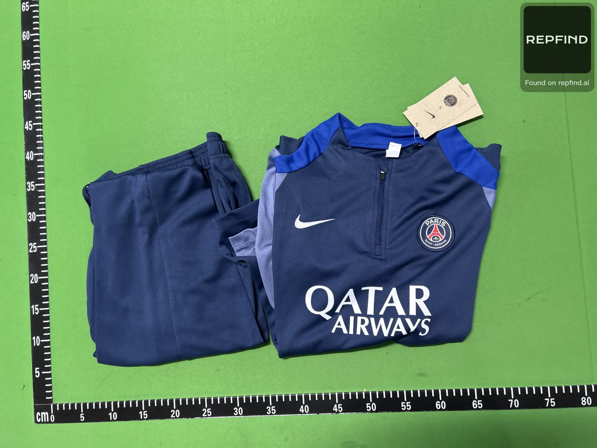 PSG Half-Zip Football Training Tracksuit -4