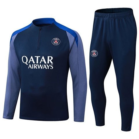 PSG Half-Zip Football Training Tracksuit -7