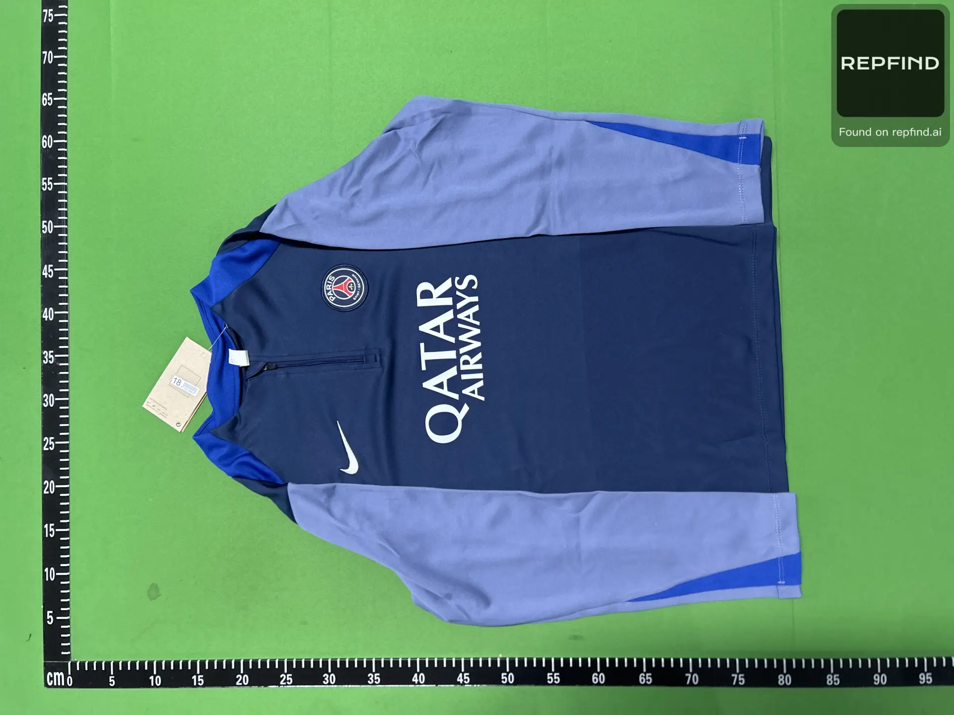 PSG Half-Zip Football Training Tracksuit -6