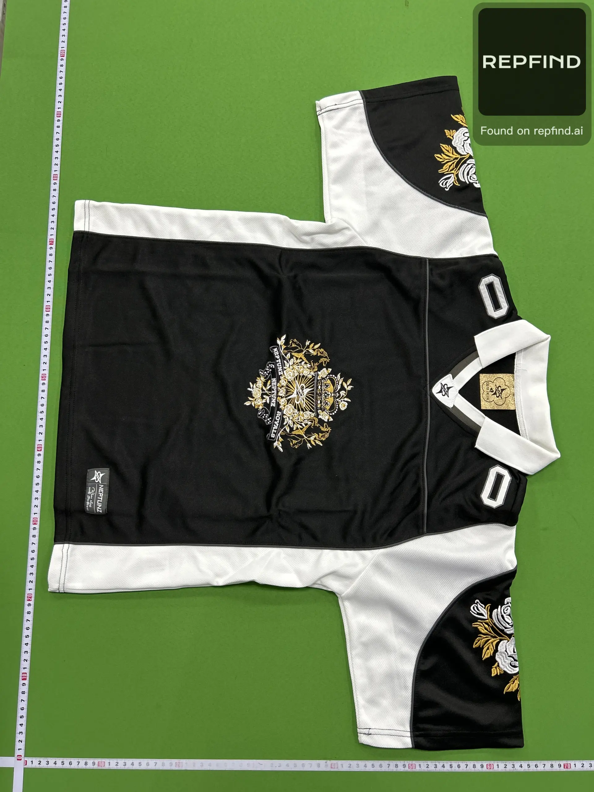 Floral Embroidered Short Sleeve Jersey 4