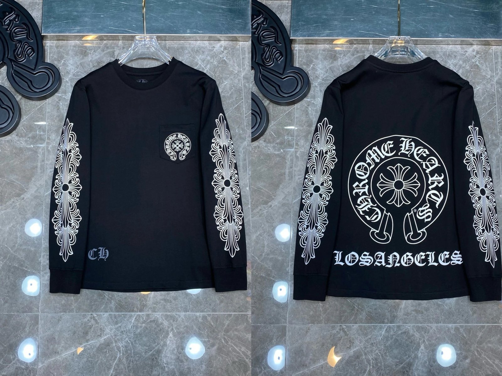 Cross Graphic Long Sleeve T-Sh