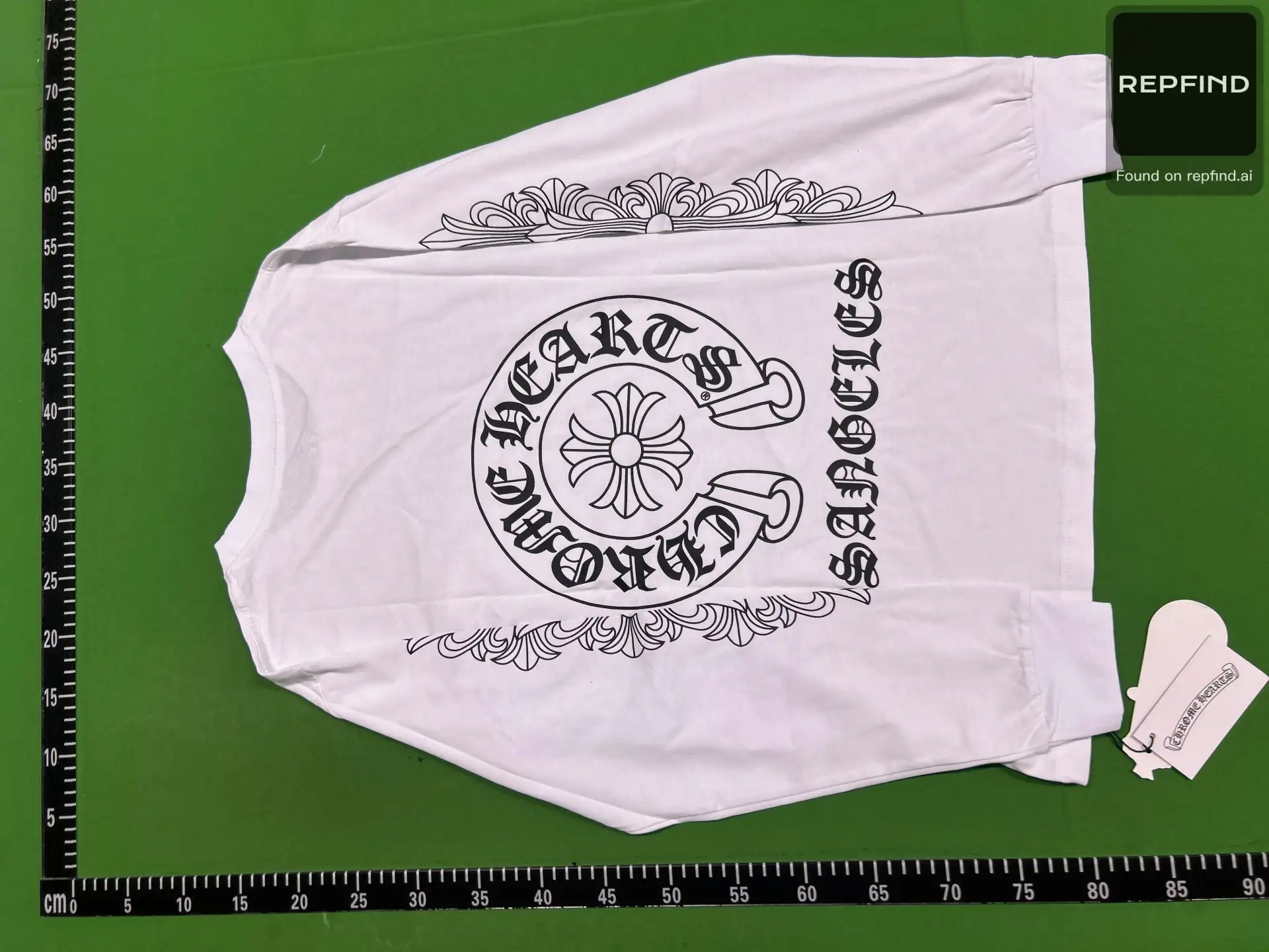 Cross Graphic Long Sleeve T-Shirt -3