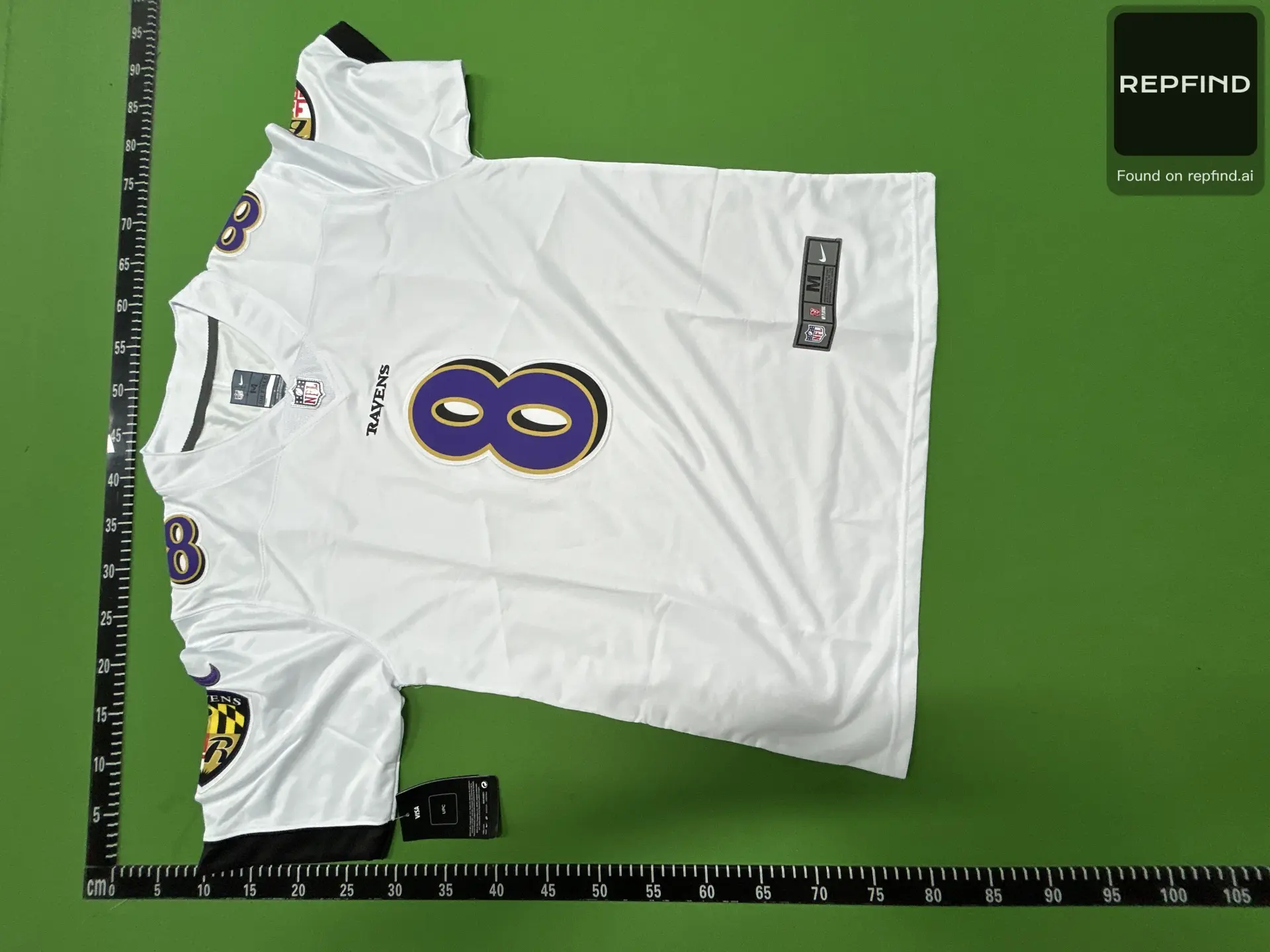 Baltimore No. 8 American Football Jersey -2