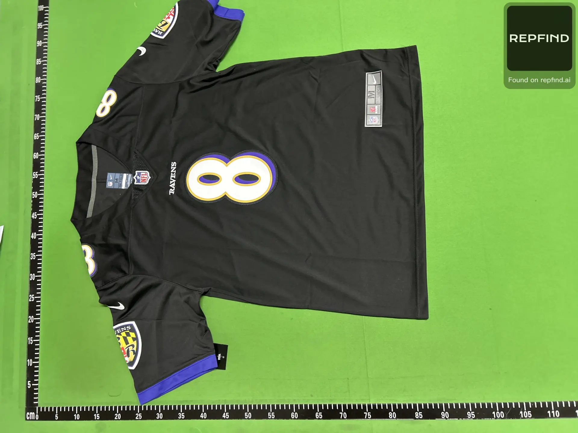 Baltimore No. 8 American Football Jersey -6