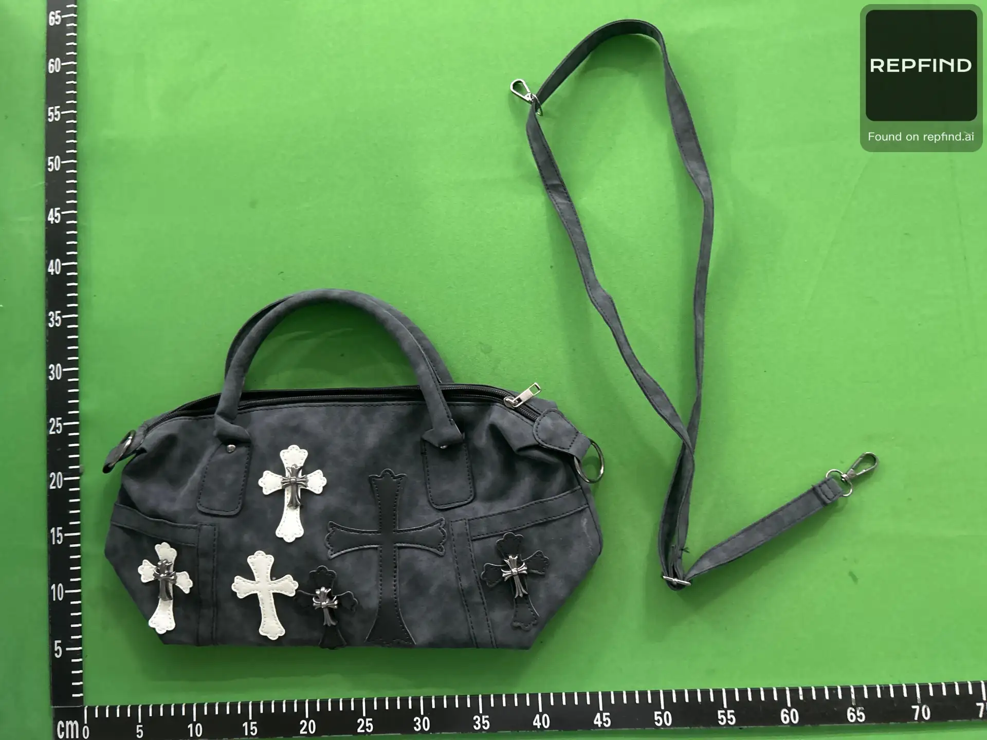 Cross Detail Travel Handbag 2