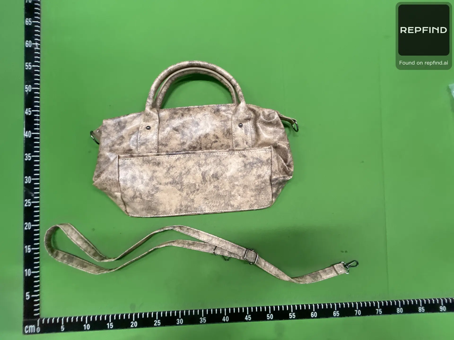 Cross Detail Travel Handbag 3