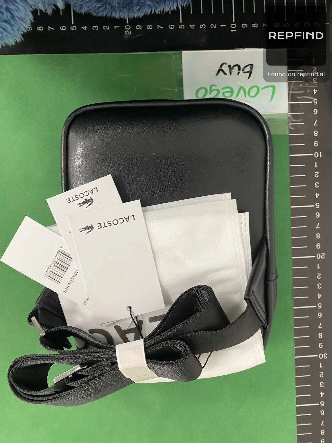Men's Blend Monogram Crossbody Bag -2