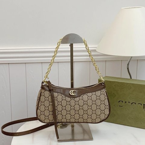 Women's Monogram Shoulder Bag -7