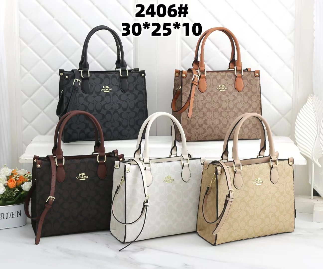 Top Handle Handbag Collection 