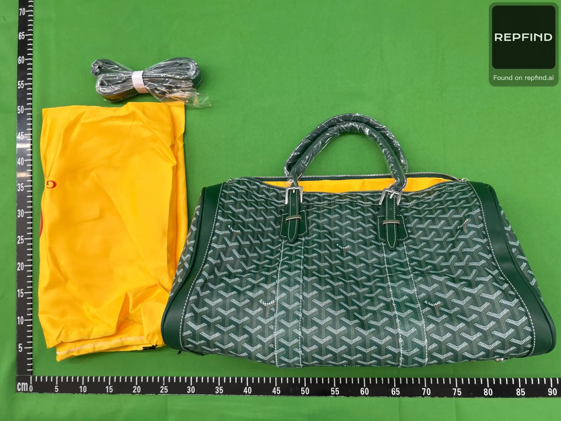 Goyard Patterned Travel Duffel Bag -2