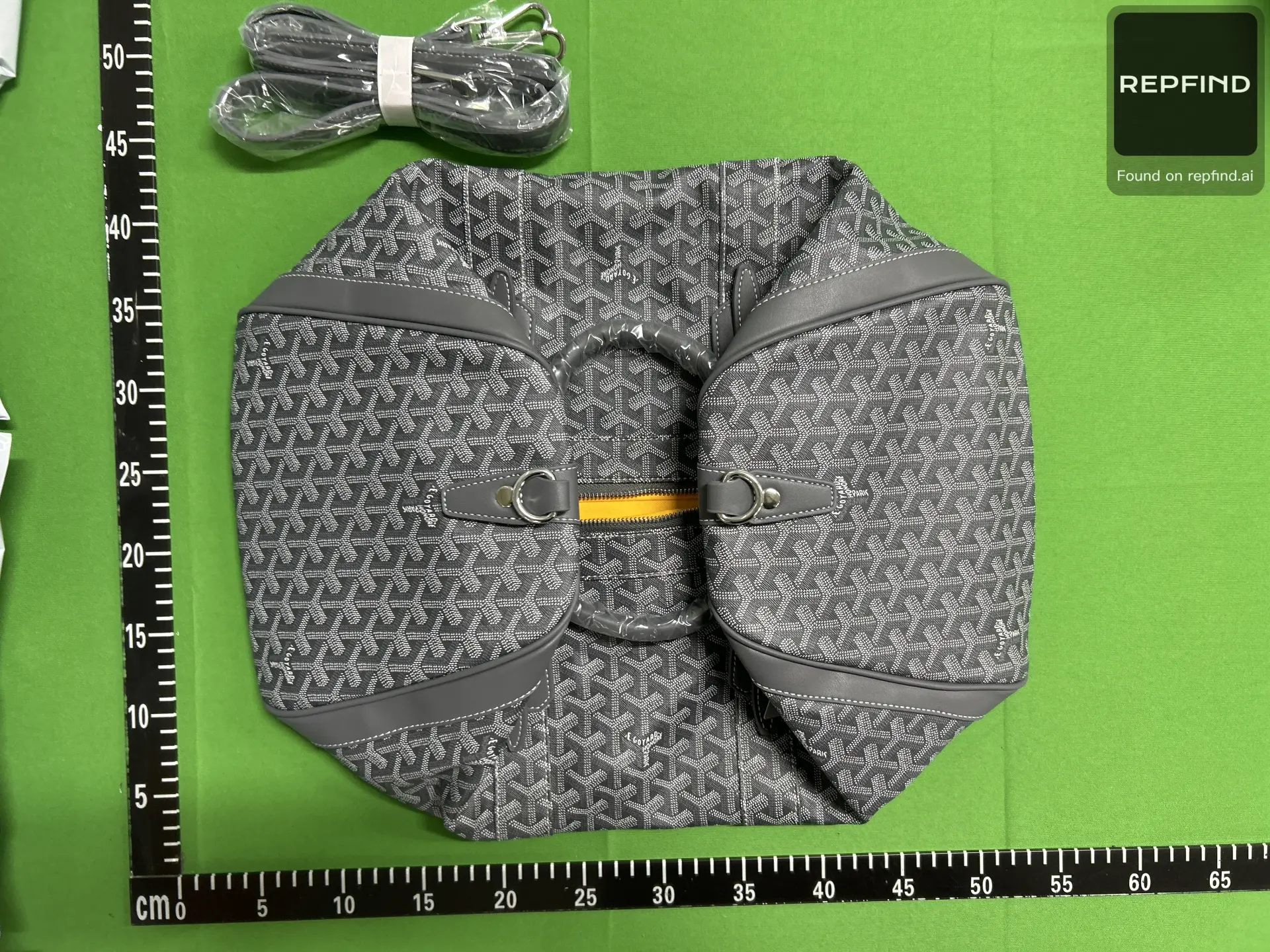 Goyard Patterned Travel Duffel Bag -3