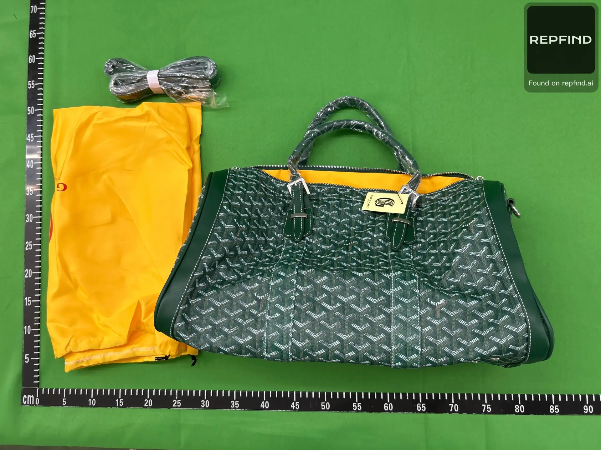 Goyard Patterned Travel Duffel Bag -5