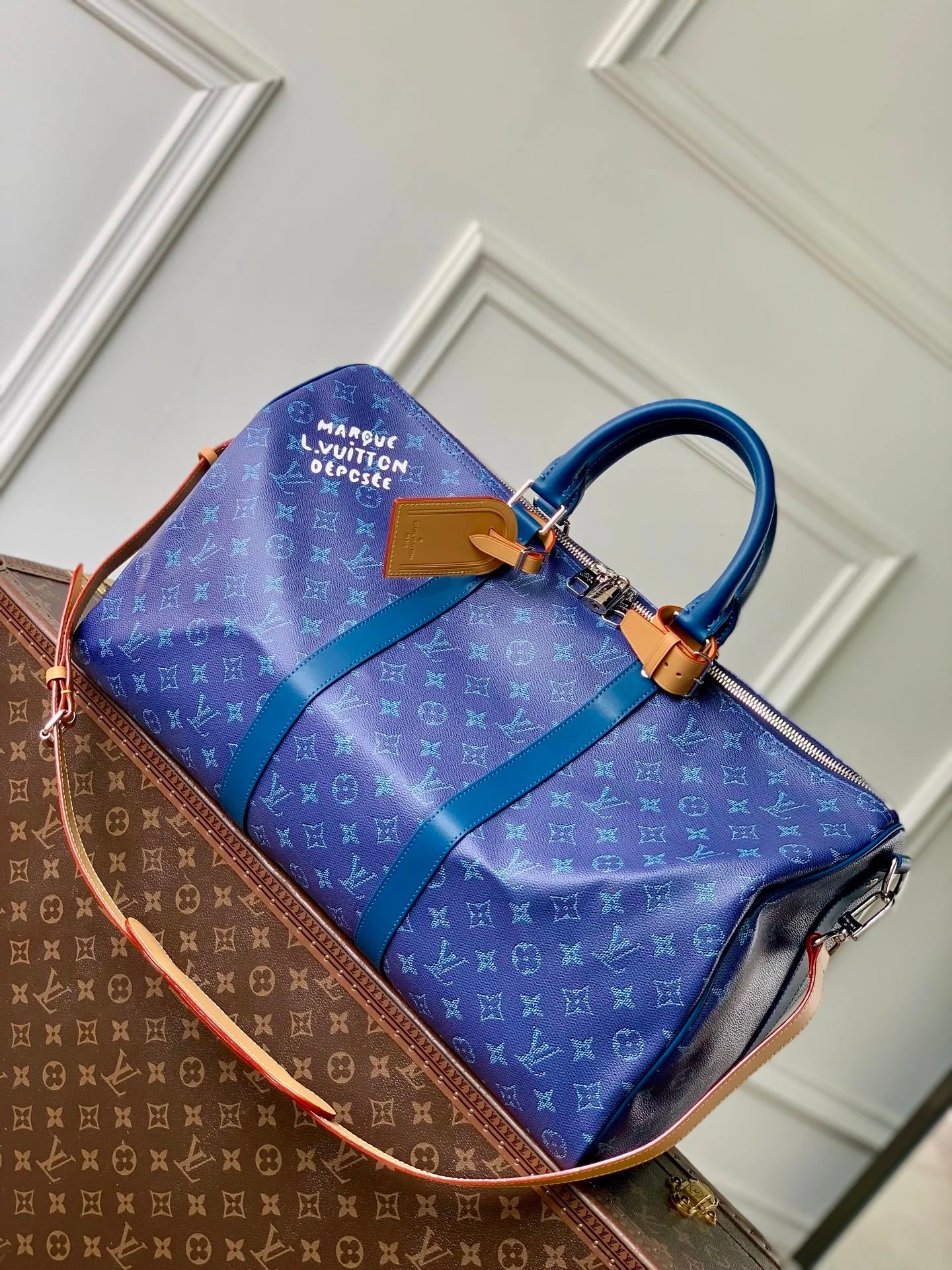 Monogram Travel Duffel Bag Col