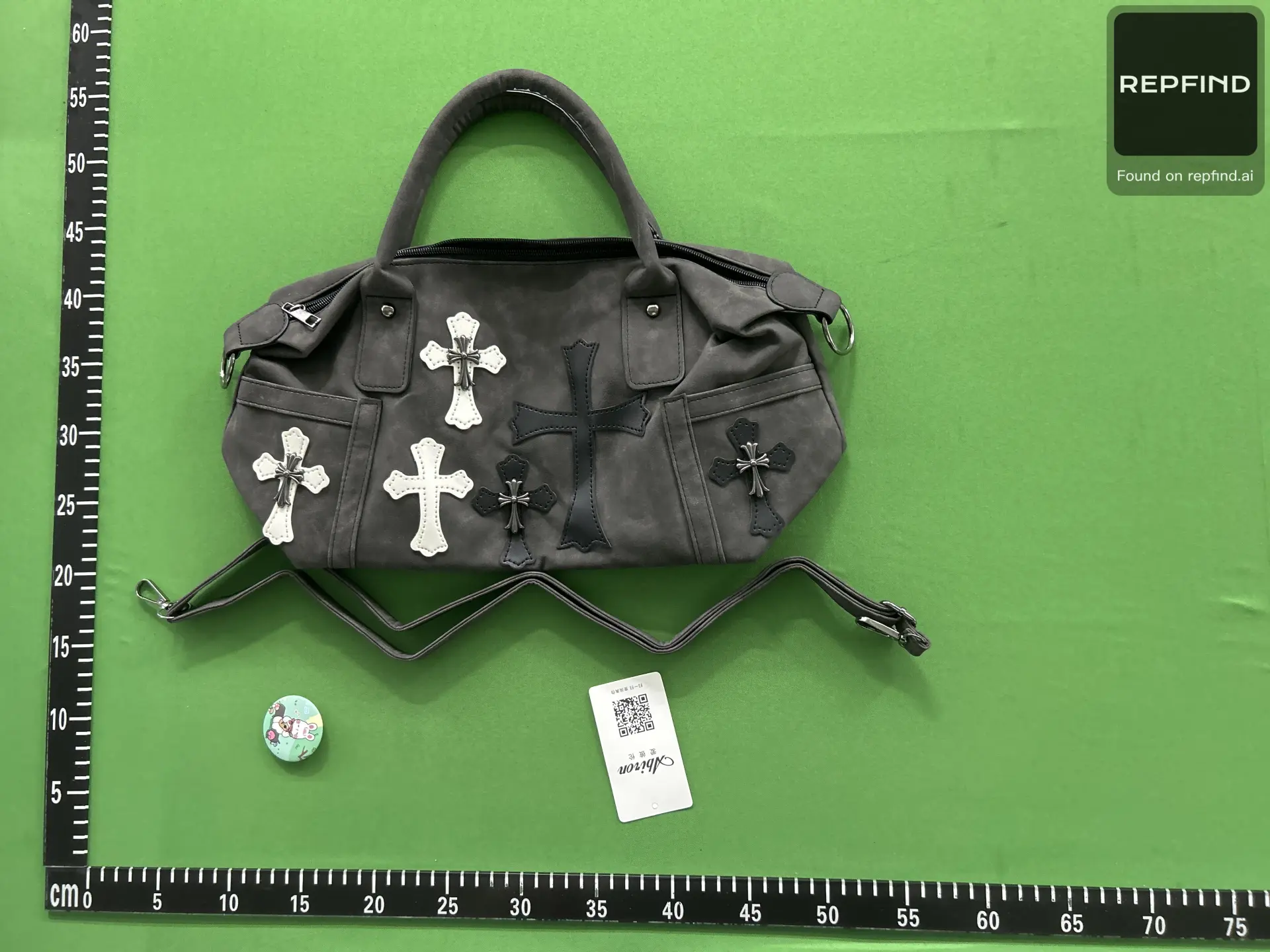 Cross Patch Travel Handbag -4