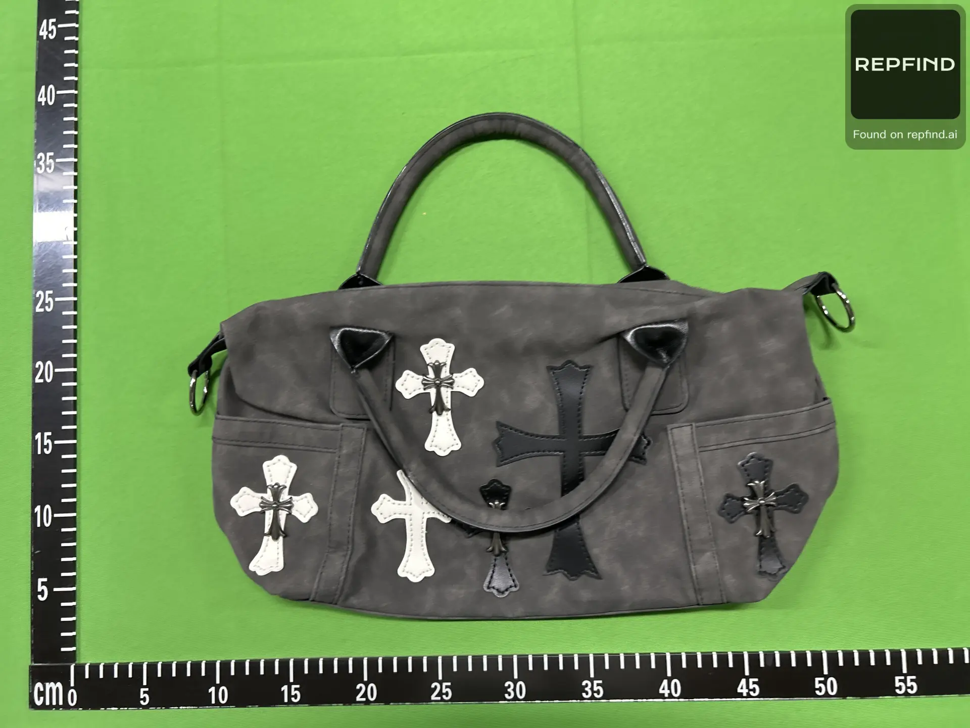 Cross Patch Travel Handbag -5