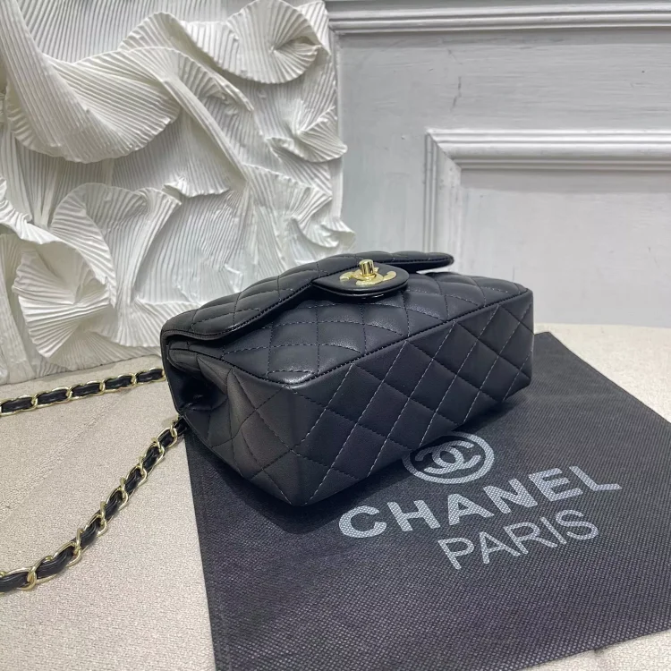 Quilted Top Handle Chain Bag 88345 -4