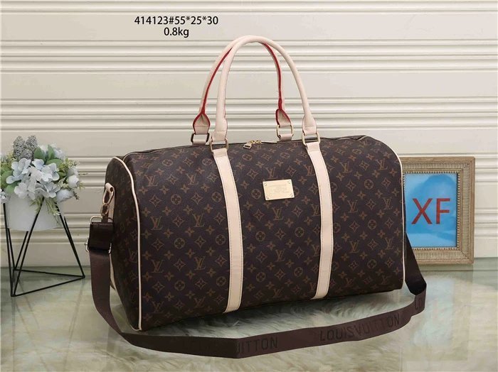 Monogram Travel Duffel Bag 414
