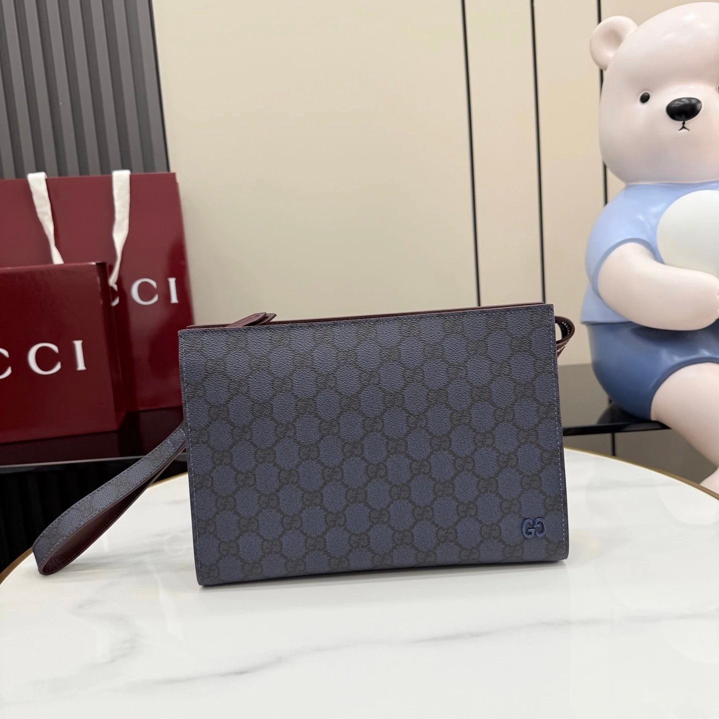 Monogram Wristlet Clutch 76825
