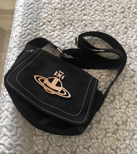 Vivienne Westwood Orb Flap Crossbody Bag -4