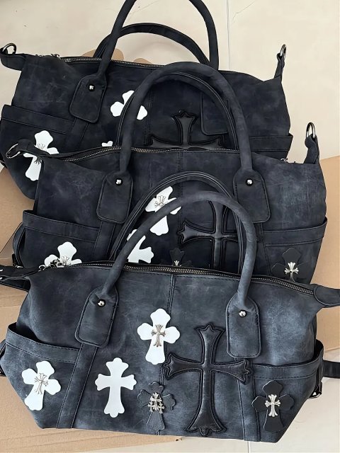 Cross Patch Crossbody Travel Bag -5