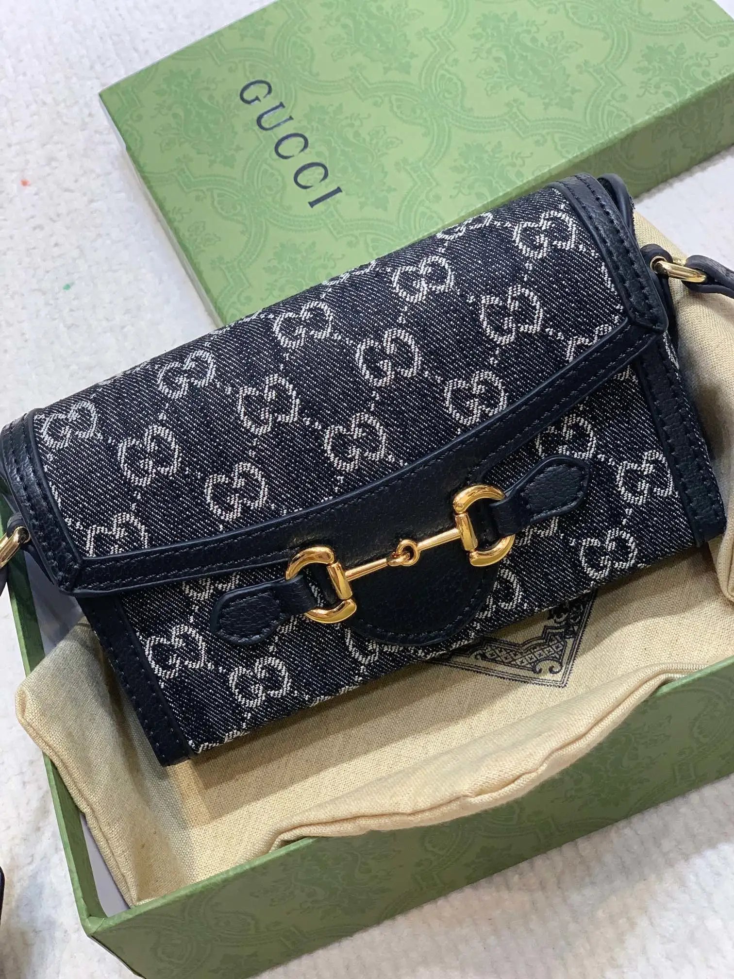 Monogram Flap Shoulder Bag 036