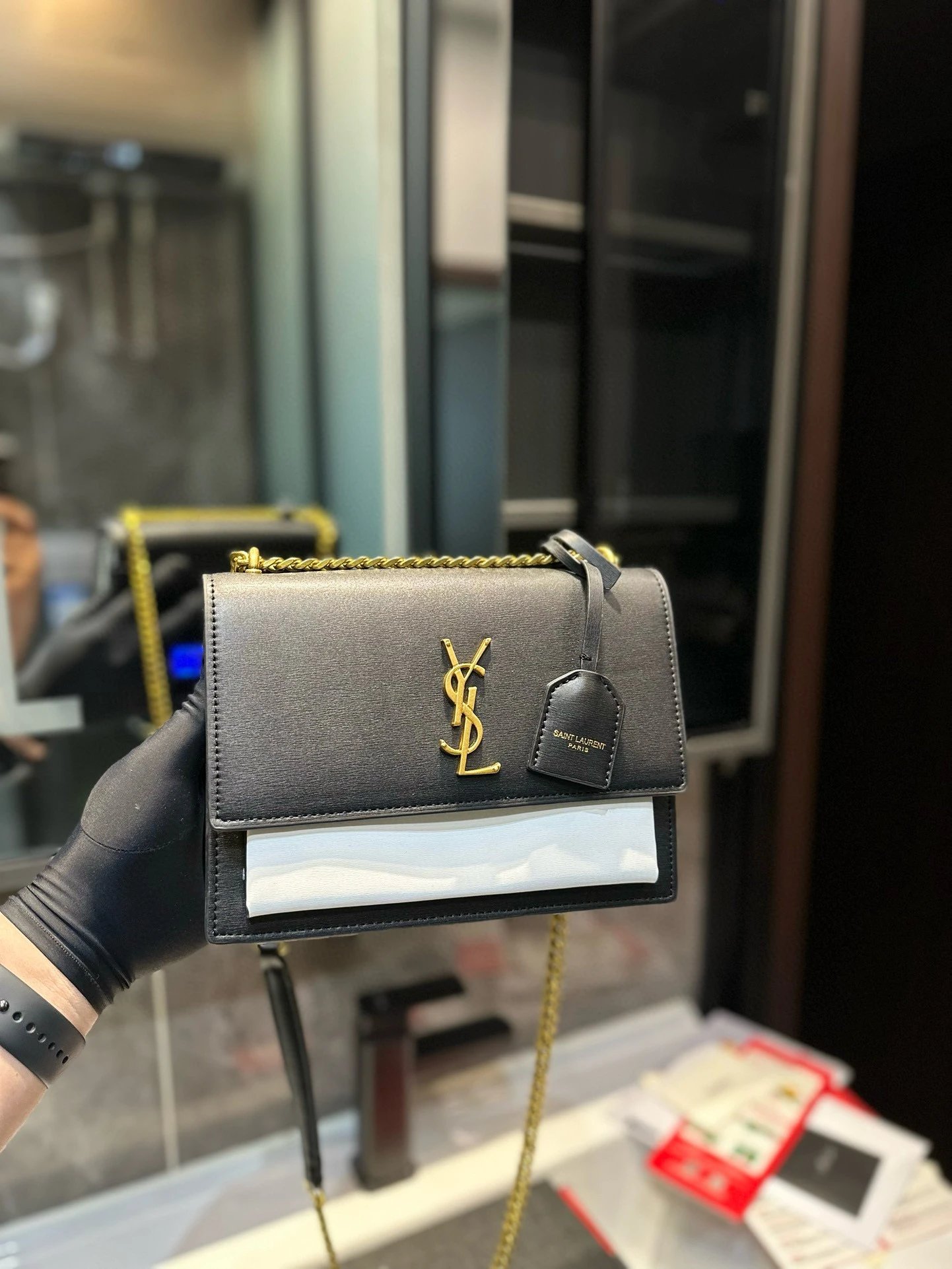 YSL Mini Chain Shoulder Bag