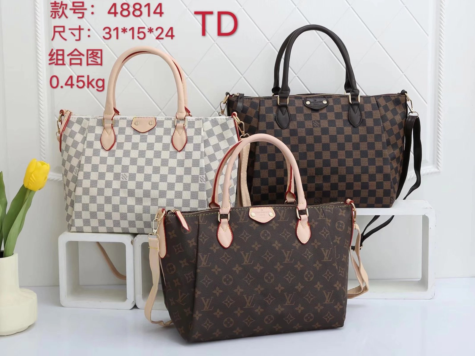 Monogram Tote Bag 48814