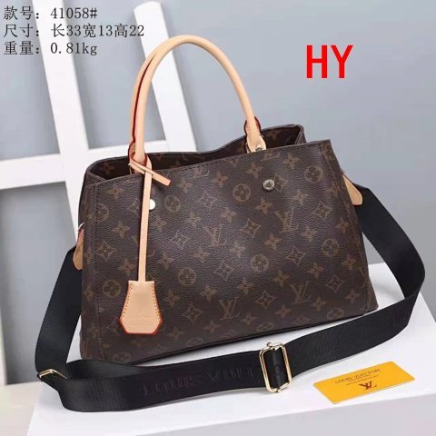Monogram Top Handle Tote Bag 4