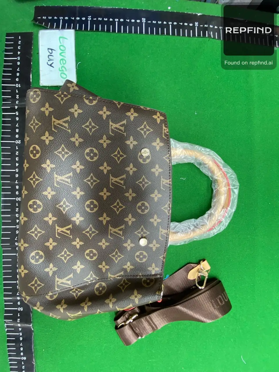 Monogram Top Handle Tote Bag 41058 -4