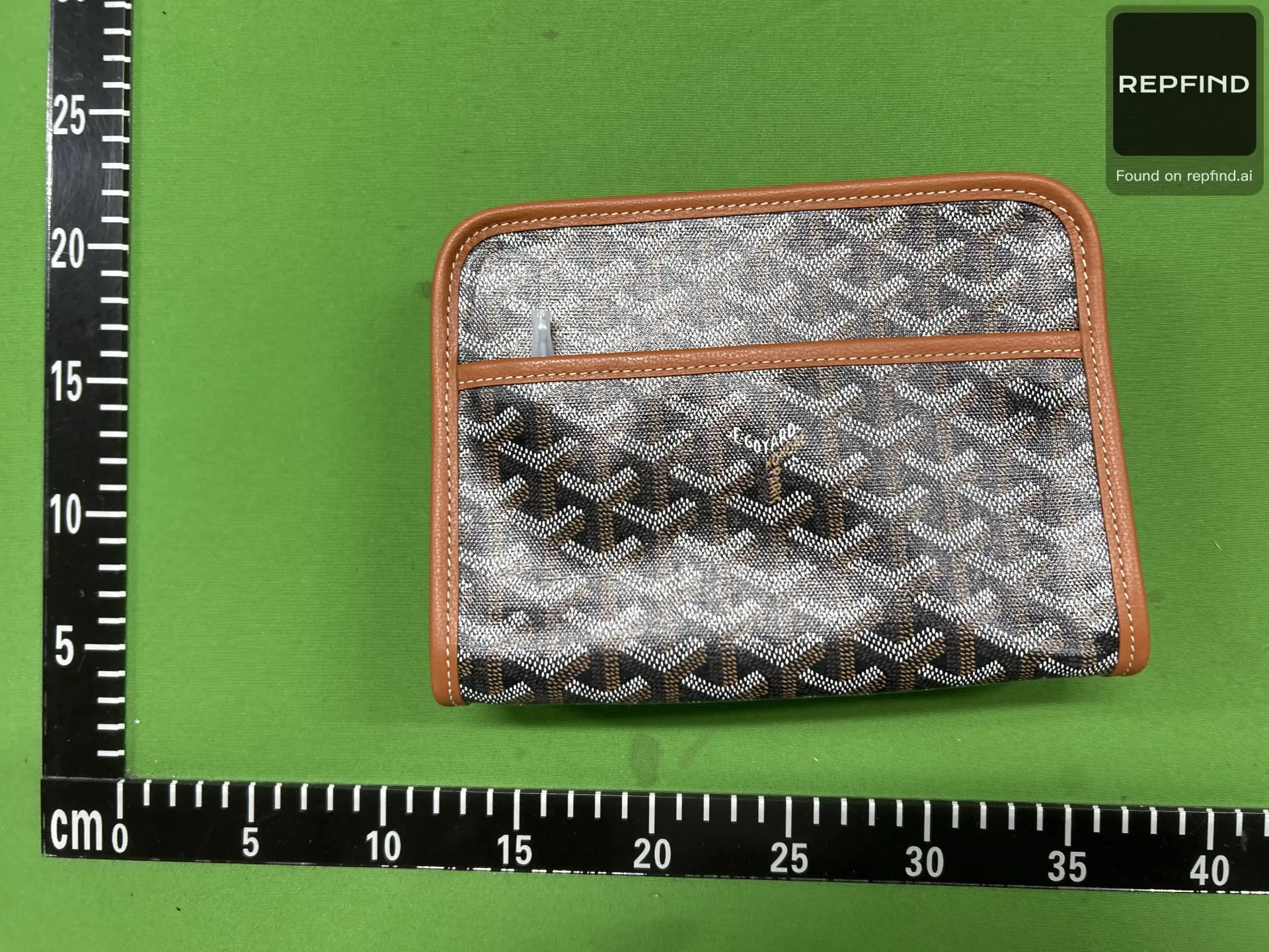 Patterned Mini Zip Pouch 8828 -2
