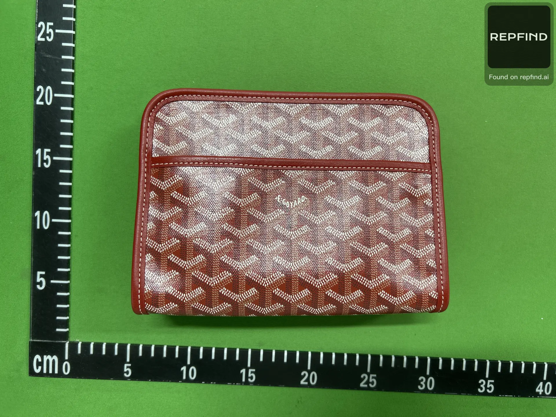 Patterned Mini Zip Pouch 8828 -3
