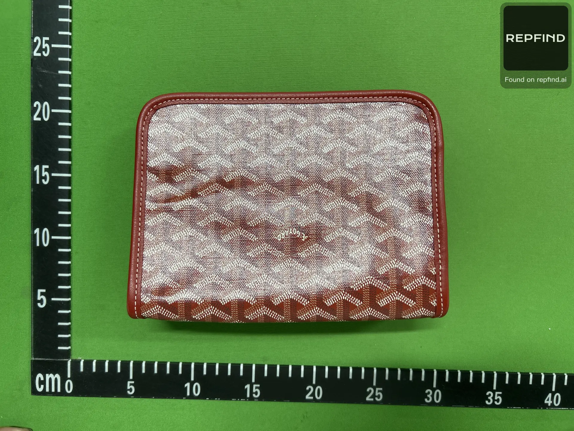 Patterned Mini Zip Pouch 8828 -5