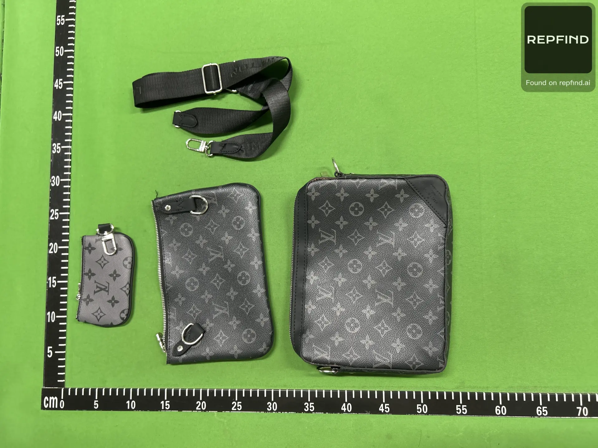 Monogram Crossbody Bag Set 69443 -3