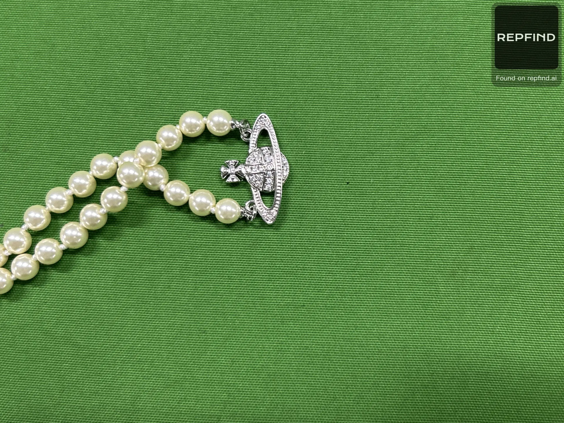 Pearl Style Orb Necklace 032 -3
