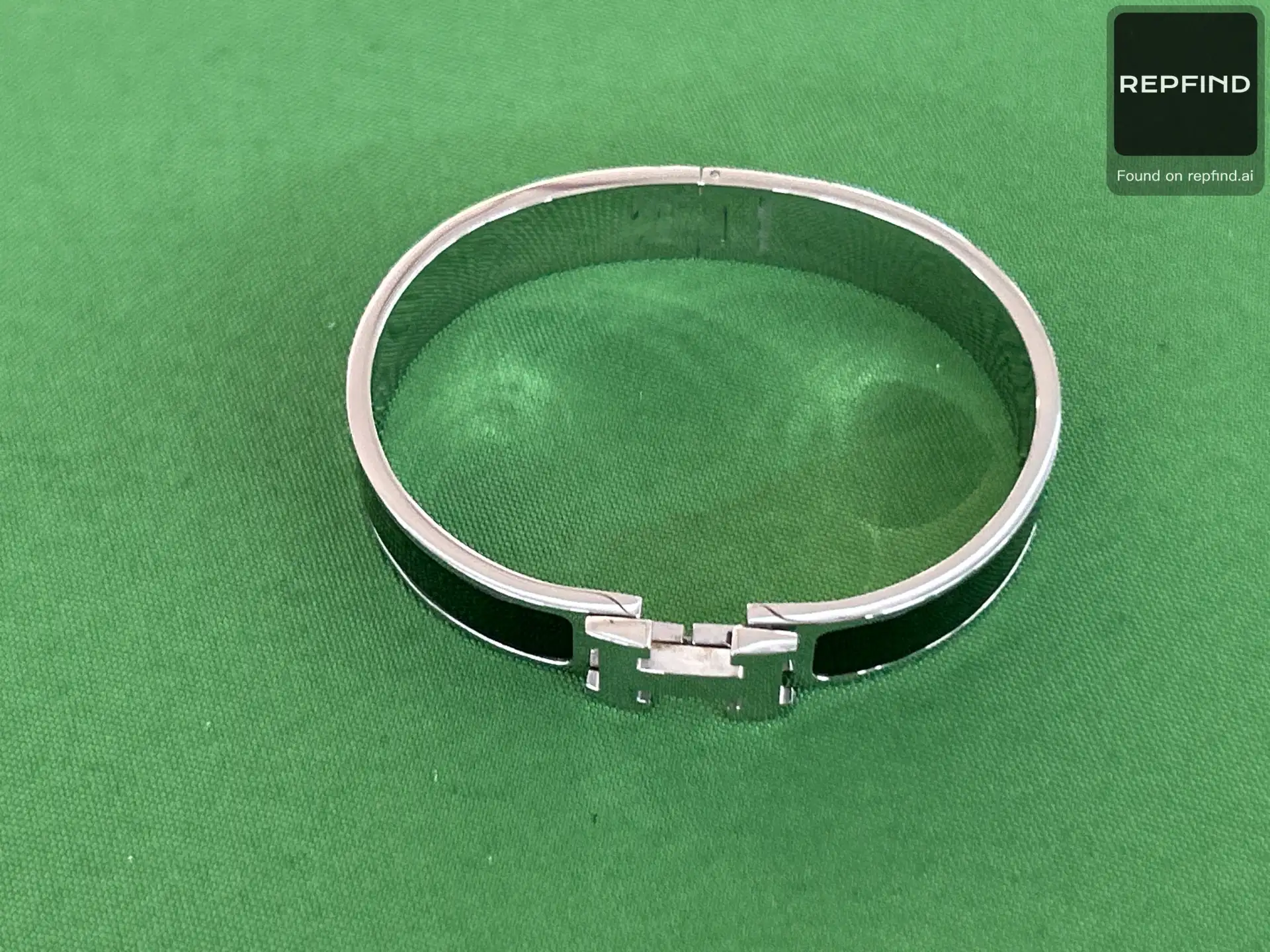 H Clasp Bangle 19 cm -4
