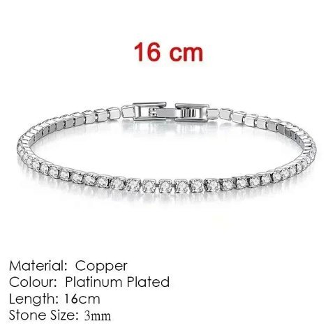 Tennis Bracelet 16 cm