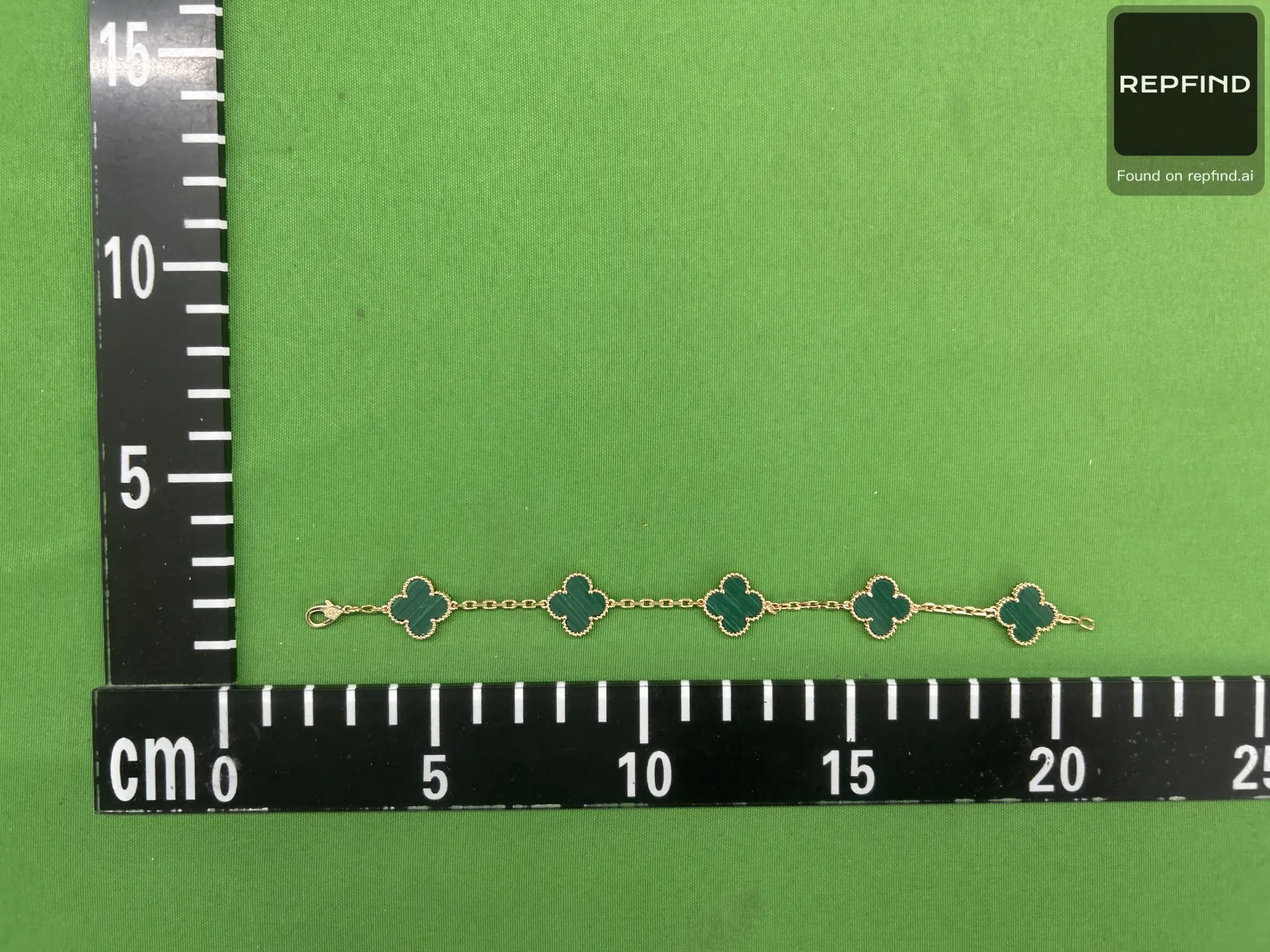 Five Clover Chain Bracelet -3